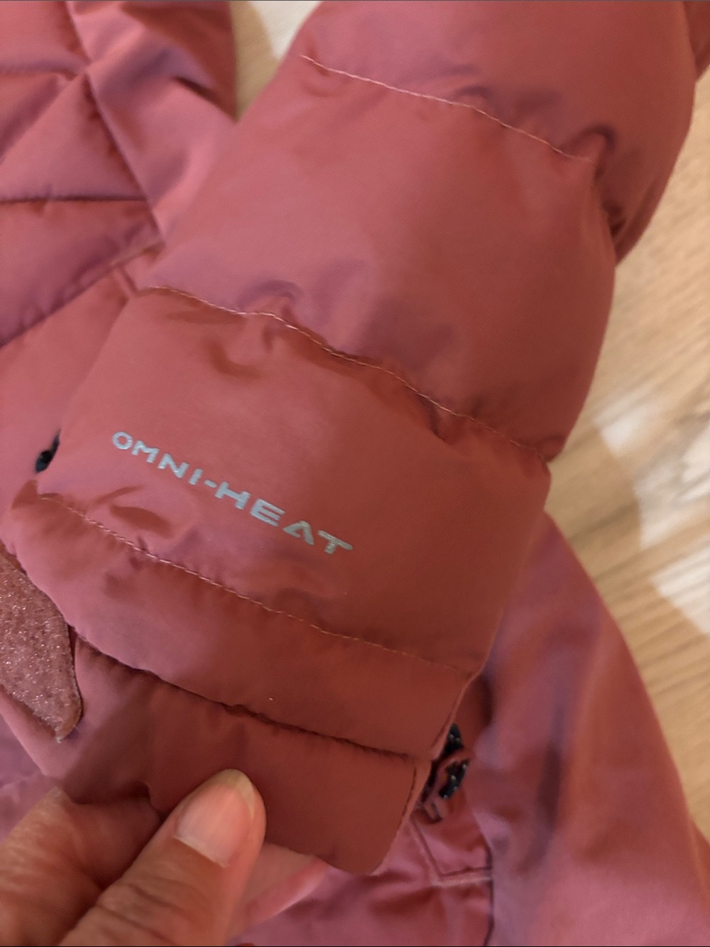 Columbia Heatzone TurboDown 1000 hooded jacket TITANIUM PANTS TOO OMNI HEAT S - Picture 6 of 16